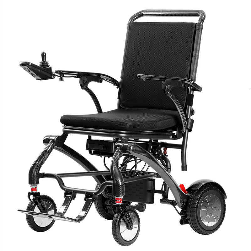 Luxury Lightweight Lithium Battery Carbon Fiber Electric Wheelchair