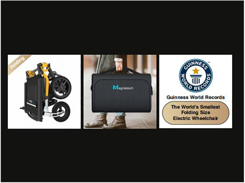 Ningbo Baichen Magnesium Alloy Electric Wheelchair Attempts Guinness World Record