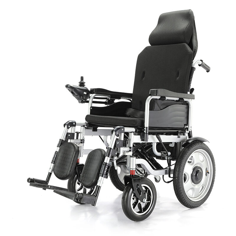 Economical Electric Wheelchair with Steel Frame | Low Maintenance & Easy Operation
