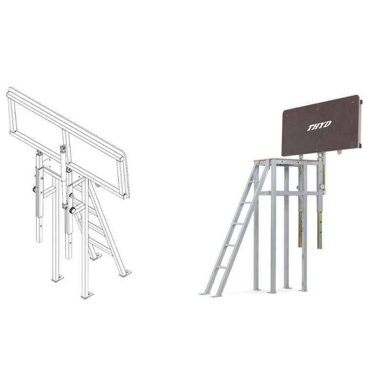 TRAINER PLATFORM FOR UNEVEN BARS AND HORIZONTAL BAR