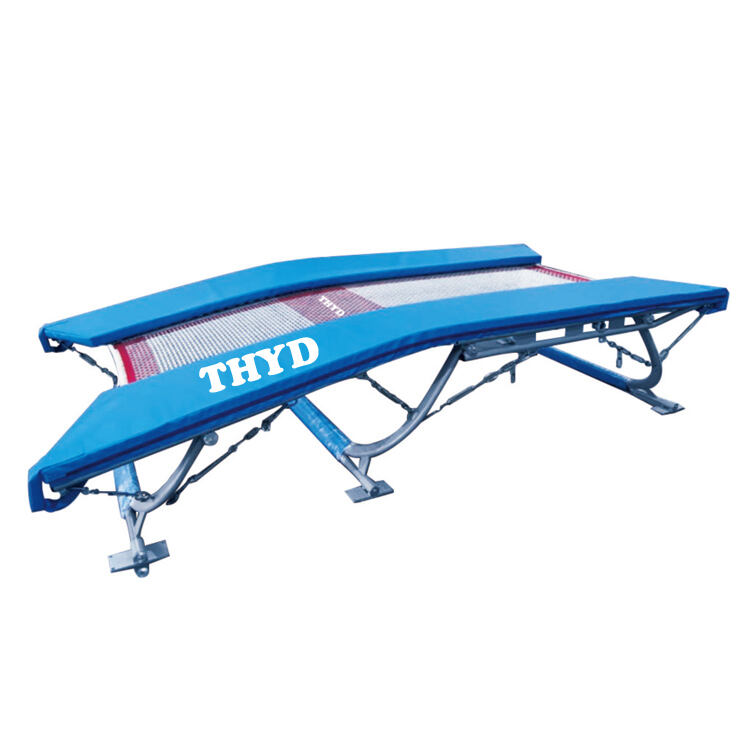 Professional High Quality Gymnastics Double Mini Trampoline for Sports & Entertainment