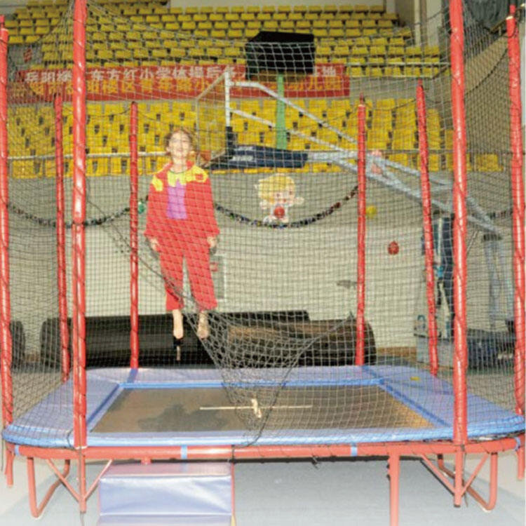 Professional Happy Children Square Trampoline