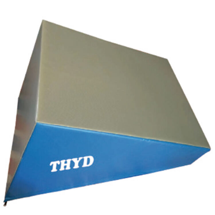 Large Slope Triangular Pier Gymnastics Parkour Ninja Warrior Mat for Children's Sports & Entertainment