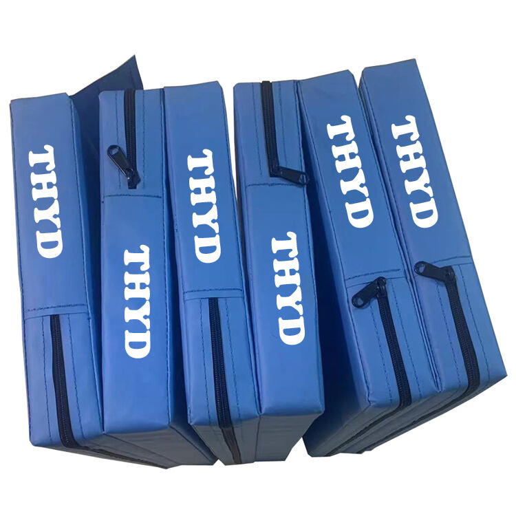 183x61x5cm Folding Gymnastics Mats PVC Yoga Mat
