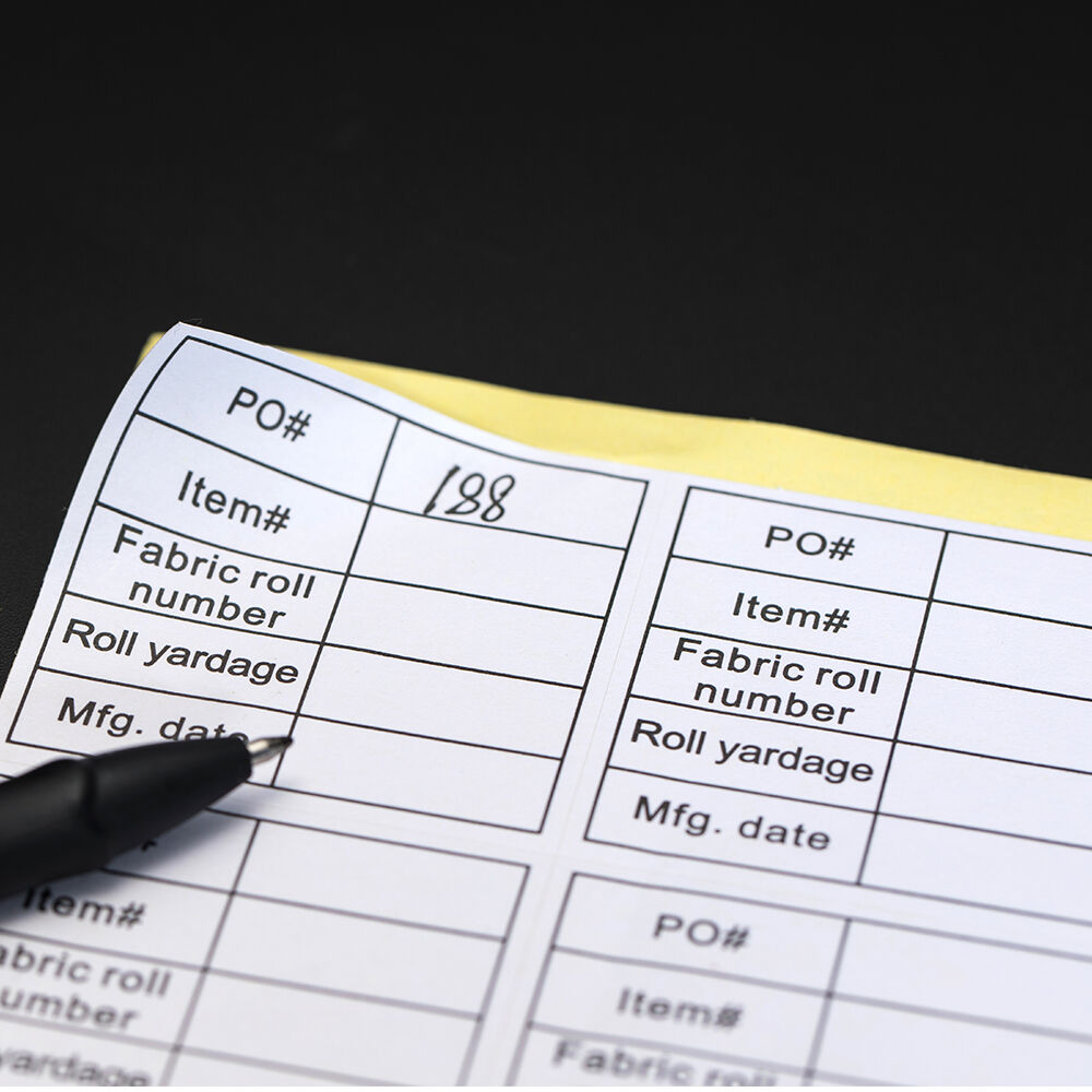 書き込み用紙ステッカー