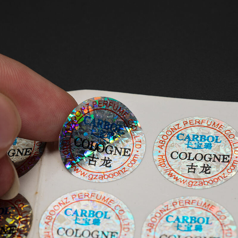 Silver light sticker