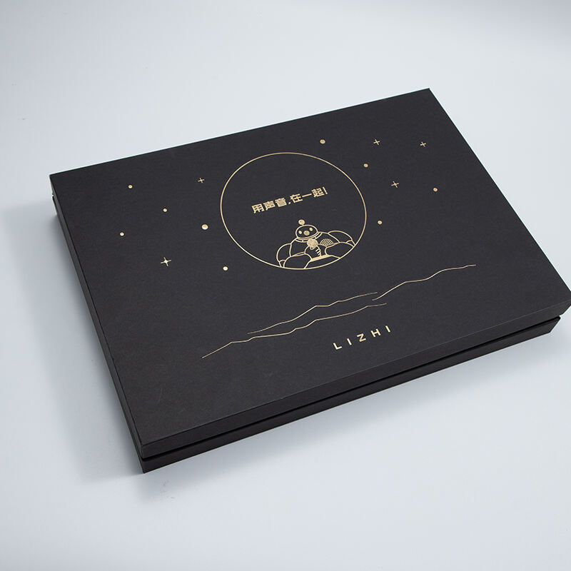 Gold Foil Stamped Box (hot foil stamping)