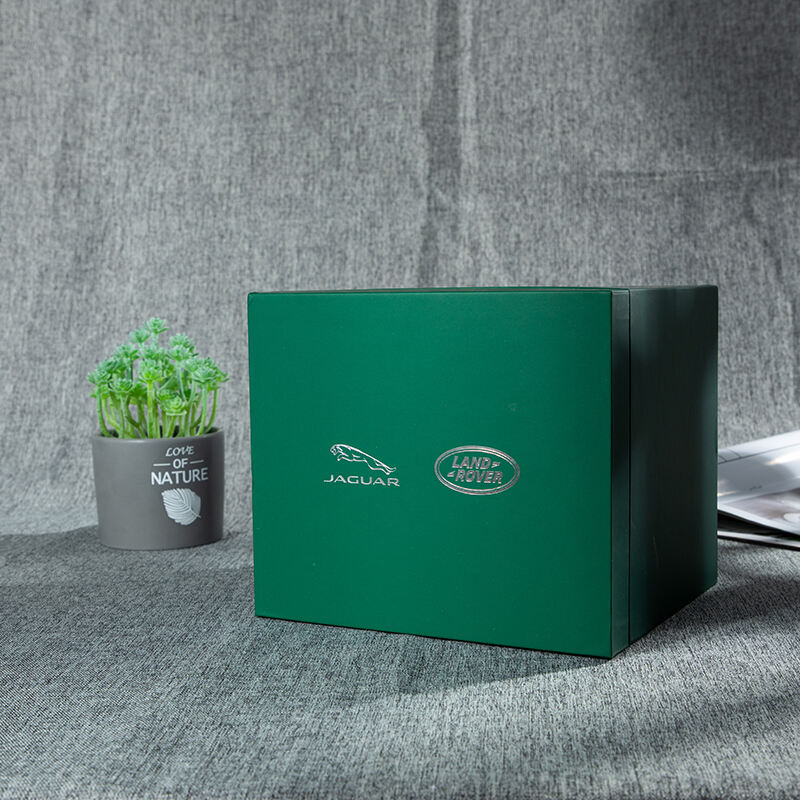 Silver Foil Stamped Box (hot foil stamping)