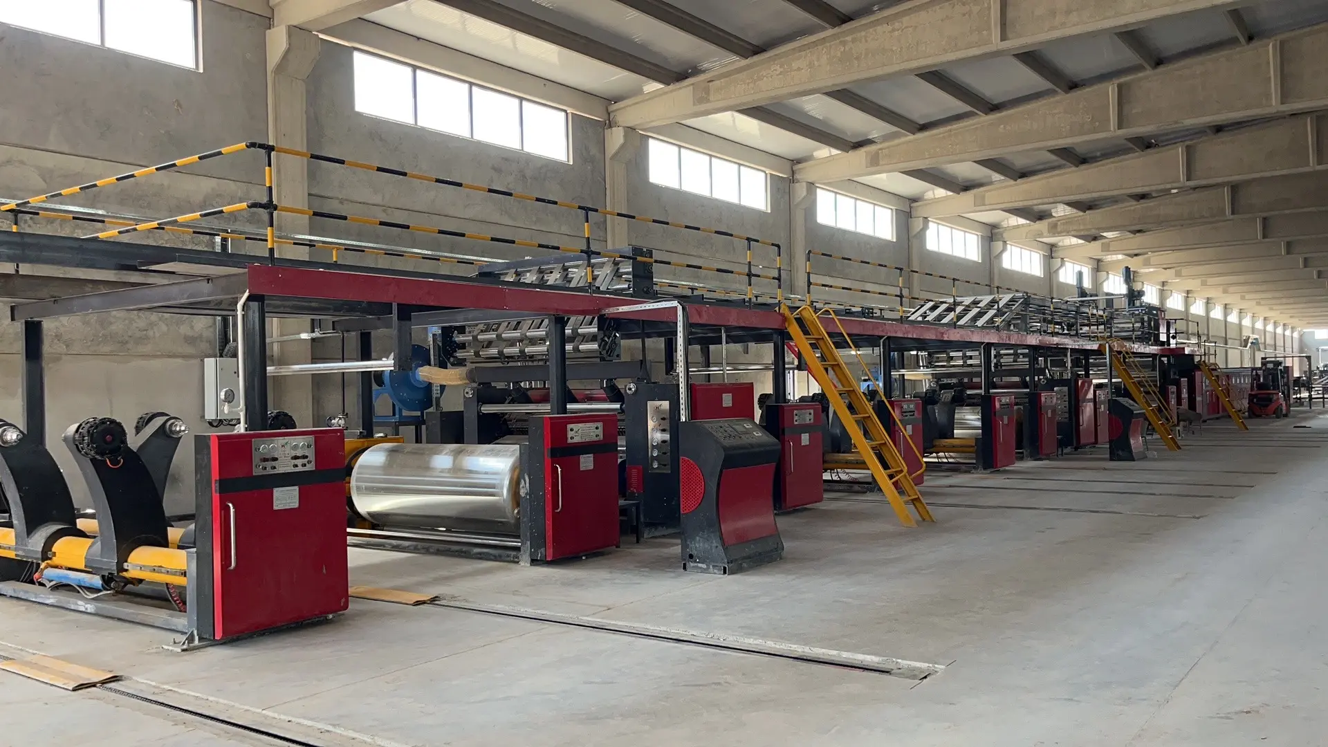 What benefits come from a custom corrugated cardboard production line?
