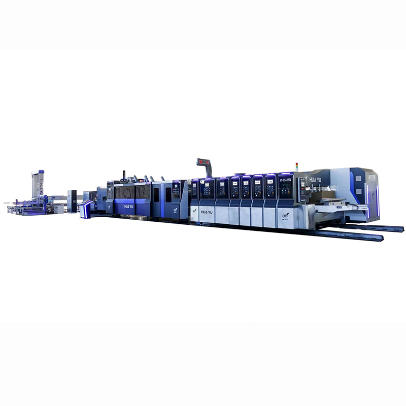 HS-A Series Fully computerized high speed printing gluing with auto bundle machine