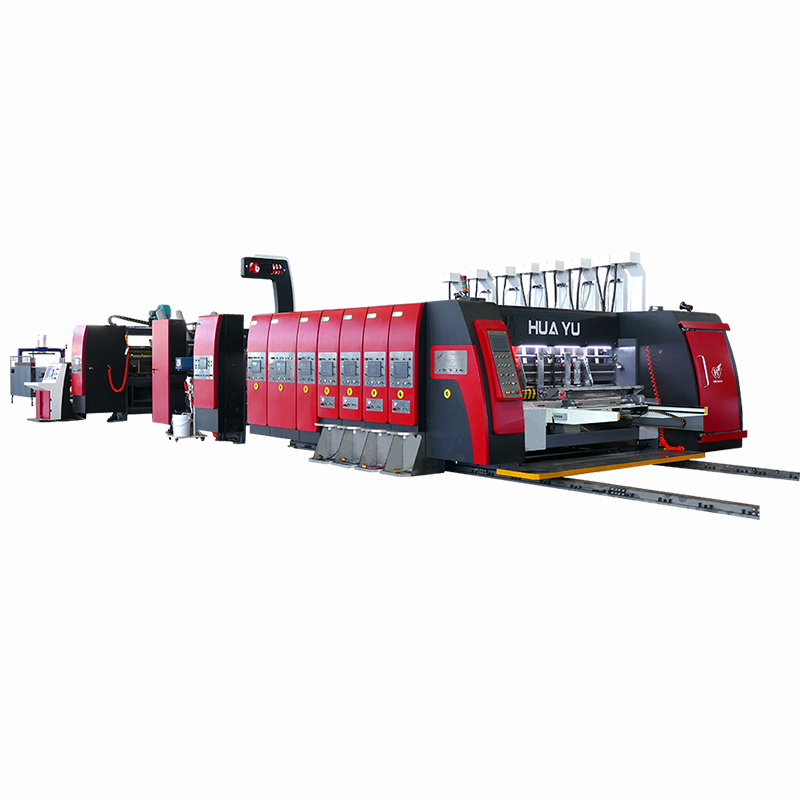 HS-B Series fully computerized high speed printing gluing with auto bundle machine