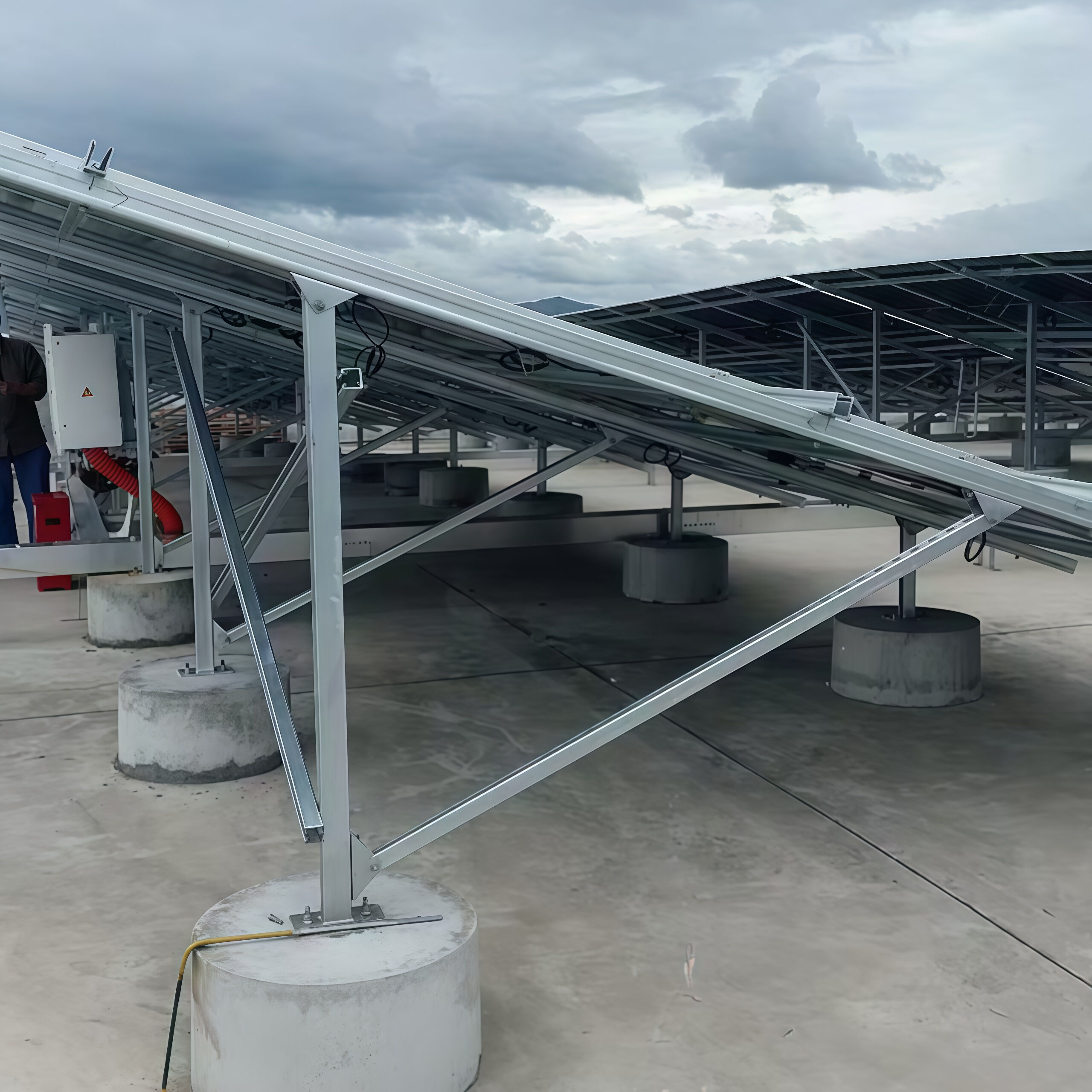 Système de support solaire pour toit en béton — Haute résistance, forte adaptabilité, durabilité à long terme