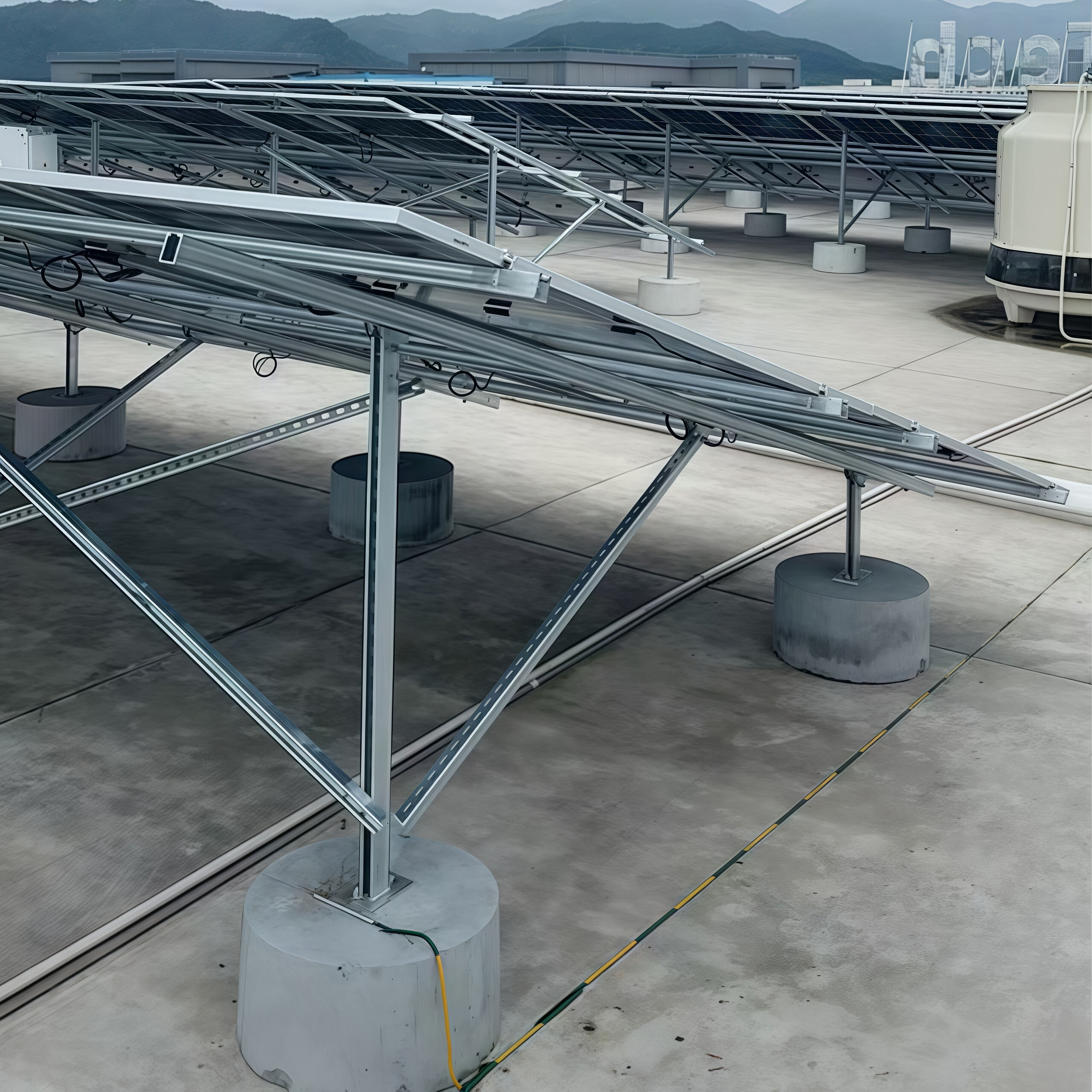 Solution PV exclusive pour toits en béton : un système de supports stable débloque le potentiel de production d'énergie des toits