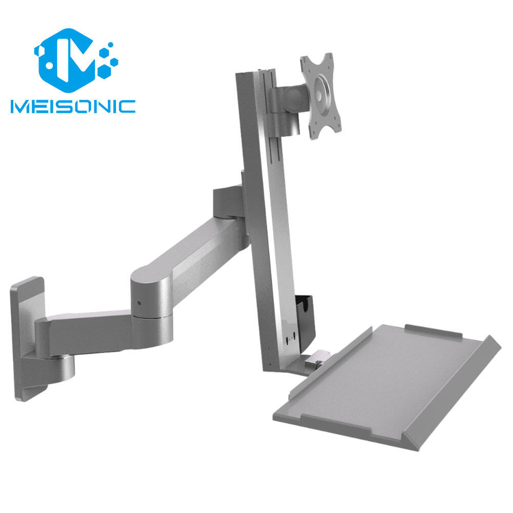 T8-MA02KB Keyboard Tray Equip heavy duty Wall mounting Industrial Monitor Bracket