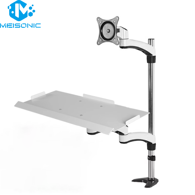 نگهدارنده مانیتور بازوی تلسکوپی ماشین ابزار فلزی دستگاه نگهدارنده مانیتور FE111KB-C