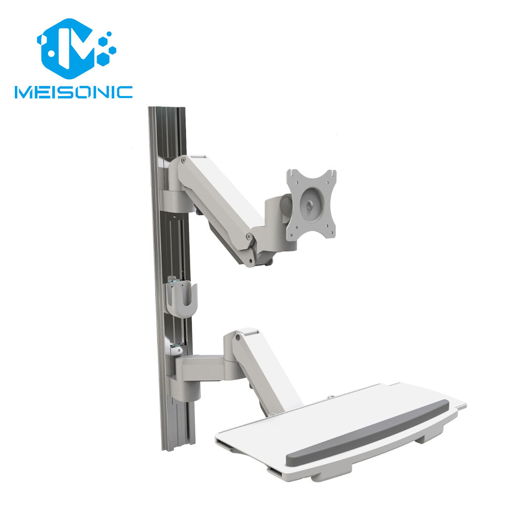 WS-GA02KB-1 Heavy-duty Adjustable Monitor Mounts for Industrial Machinery