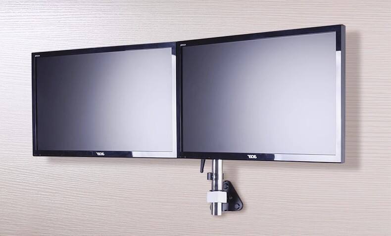 Κατασκευή με οικονομία χώρου και διαχείριση καλωδίων