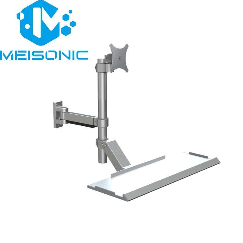 BDT-02-450 Heavy duty monitor mount for industrial machinery 
