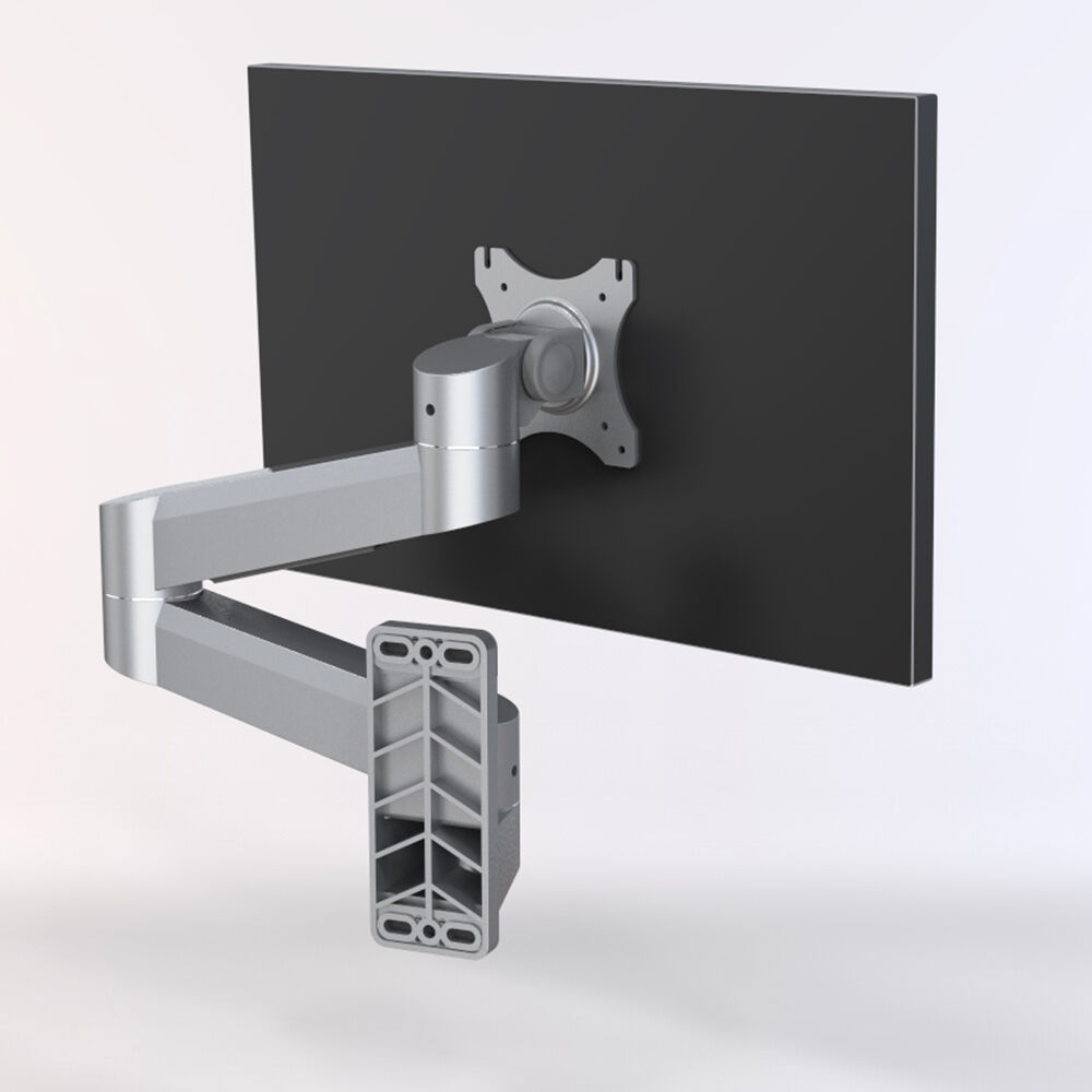 T8-WA02-W Industrial Monitor Arm 360° Rotating Gas Spring monitor arm