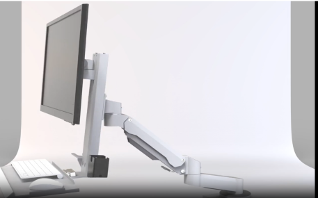 T9-MA02KB-Z heavy duty monitor arm
