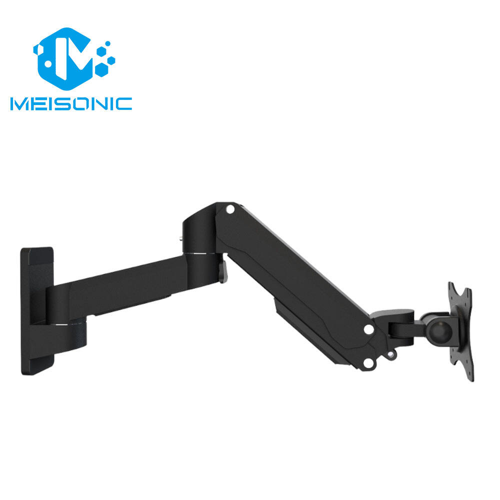 T8-GA02-W Cable management monitor stand stadium screen monitor arm mount 360 rotating display stand