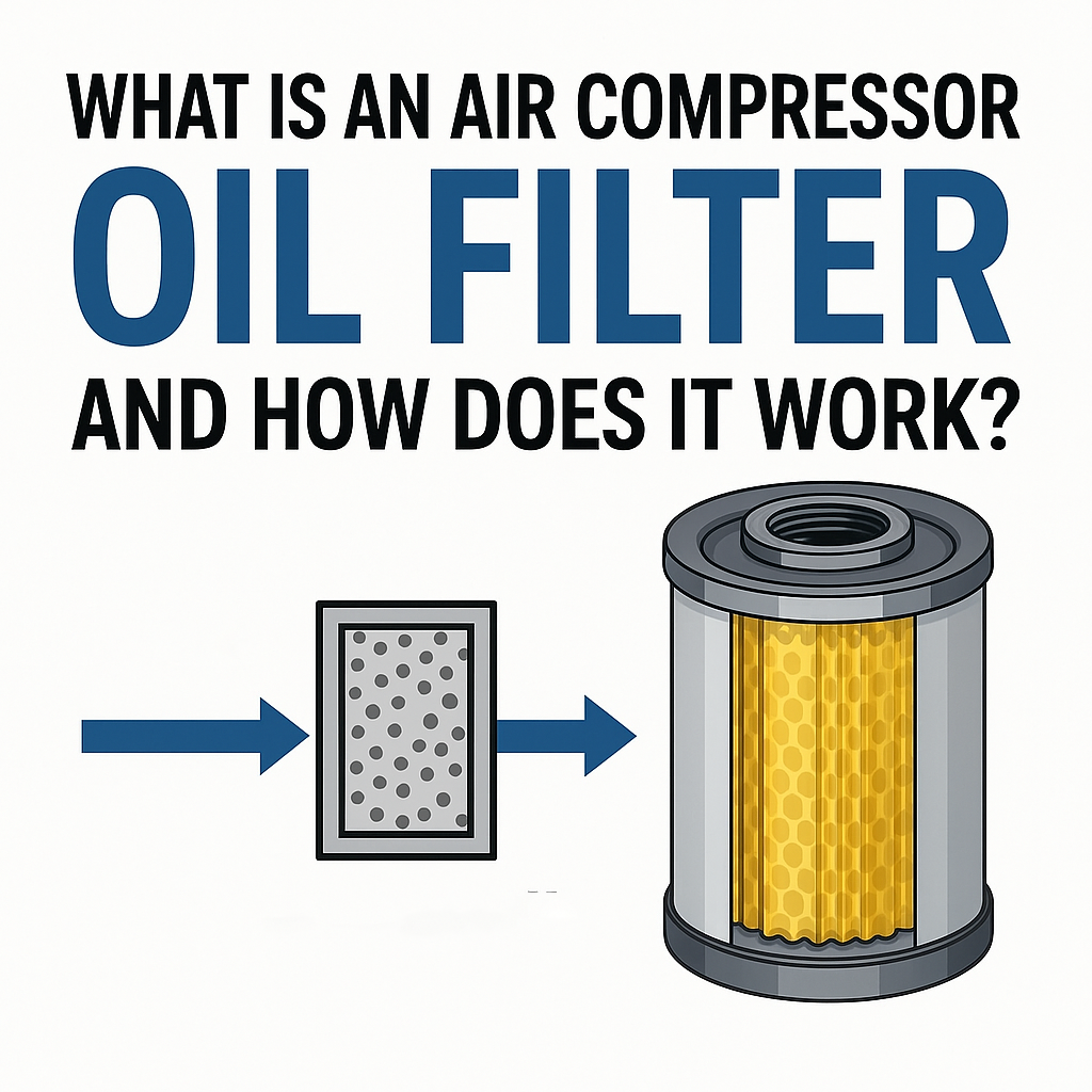 What Is an Air Compressor Oil Filter and How Does It Work? 