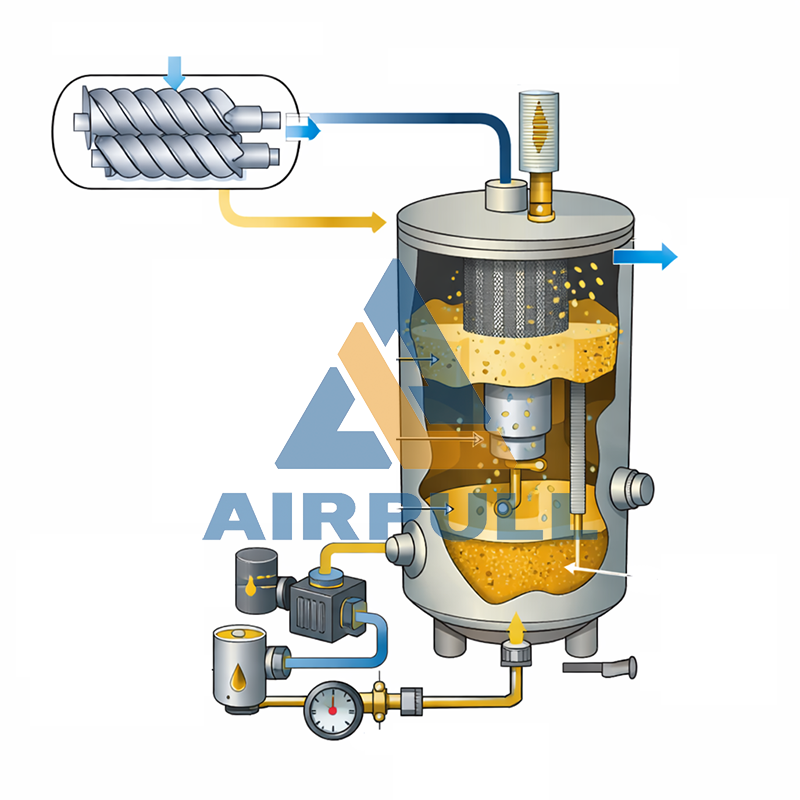 Air Oil Separator Filter in Air Compressors: How It Works and Why It Matters
