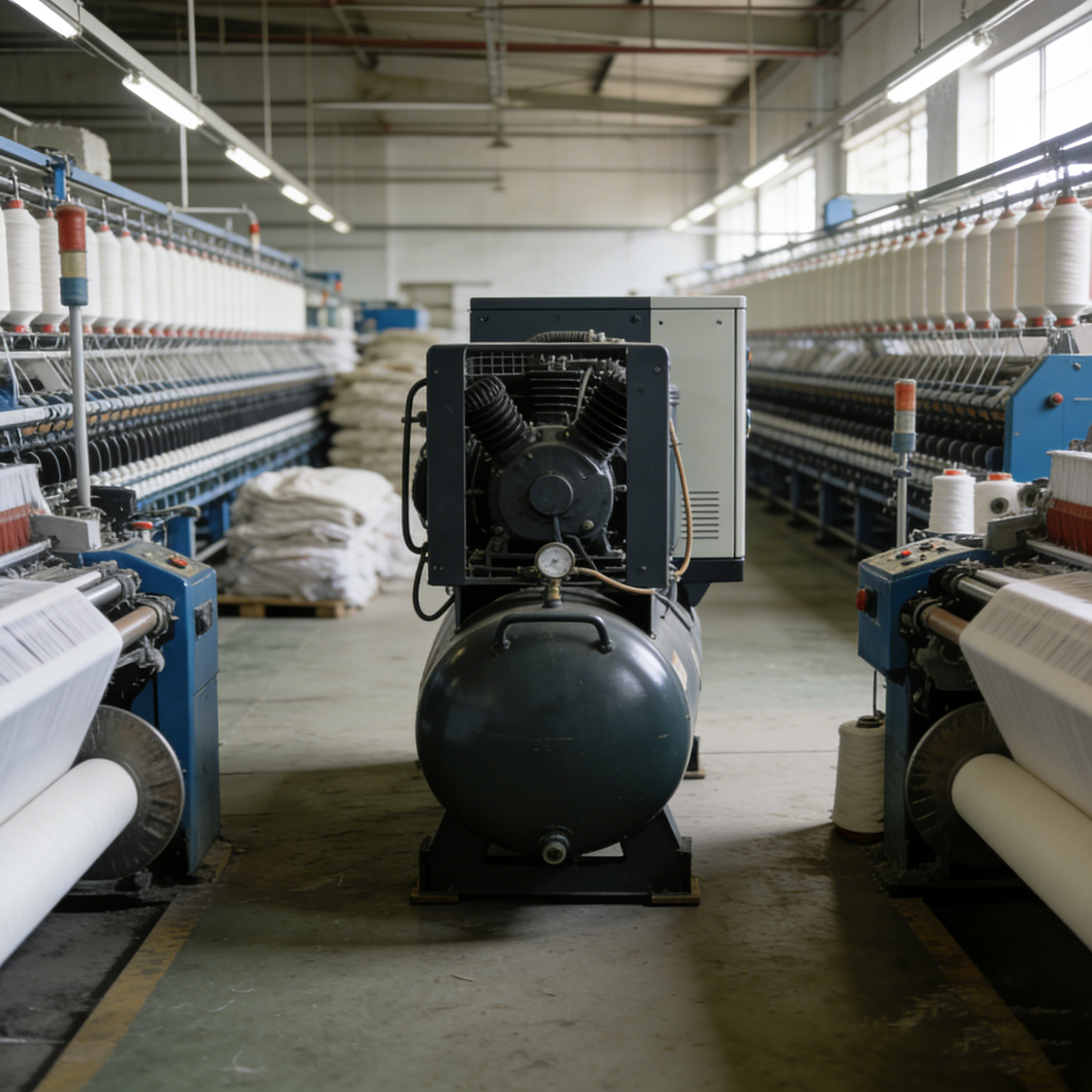 Three Core Reasons Why Textile Enterprises Must Use Air Compressors