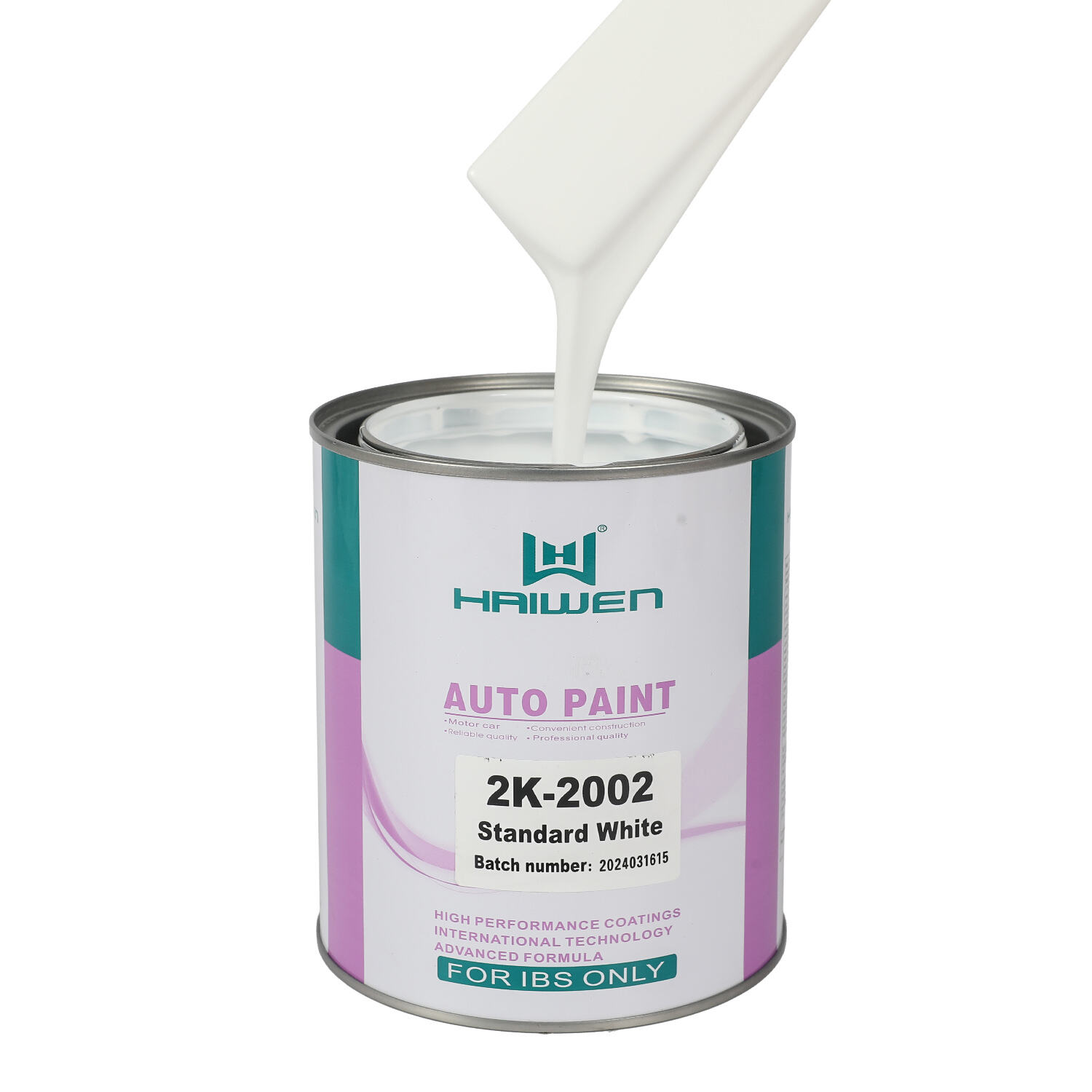 HAIWEN 2K Alba Classica Automotorum Basecoat – Durabilis, nitidissima facies