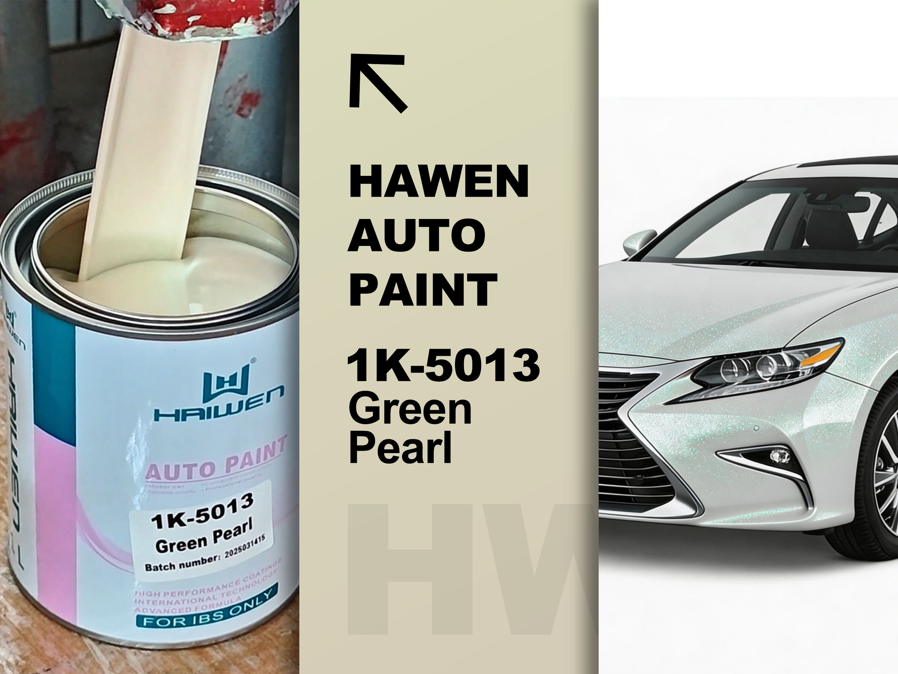 1K-5013 Ngọc Lục Bảo Xanh — Đối tác Giải pháp Sơn Tái tạo Chuyên nghiệp cho Ô tô, Nhà máy Sơn Tái tạo Ô tô Trung Quốc #carpaint