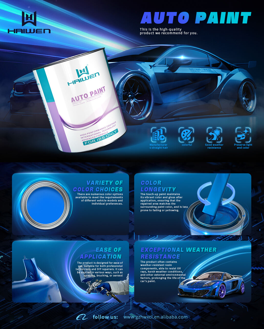 What Are the Most Popular Colors and Finishes in Auto Paint?