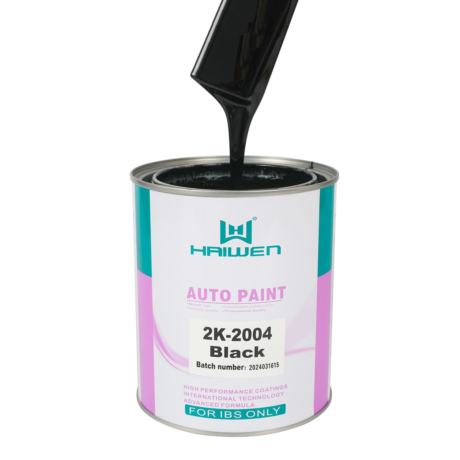 HAIWEN 2K Nigra Caerulea Automotorum Refinish Basecoat – Alta operimentia & durabilis facies