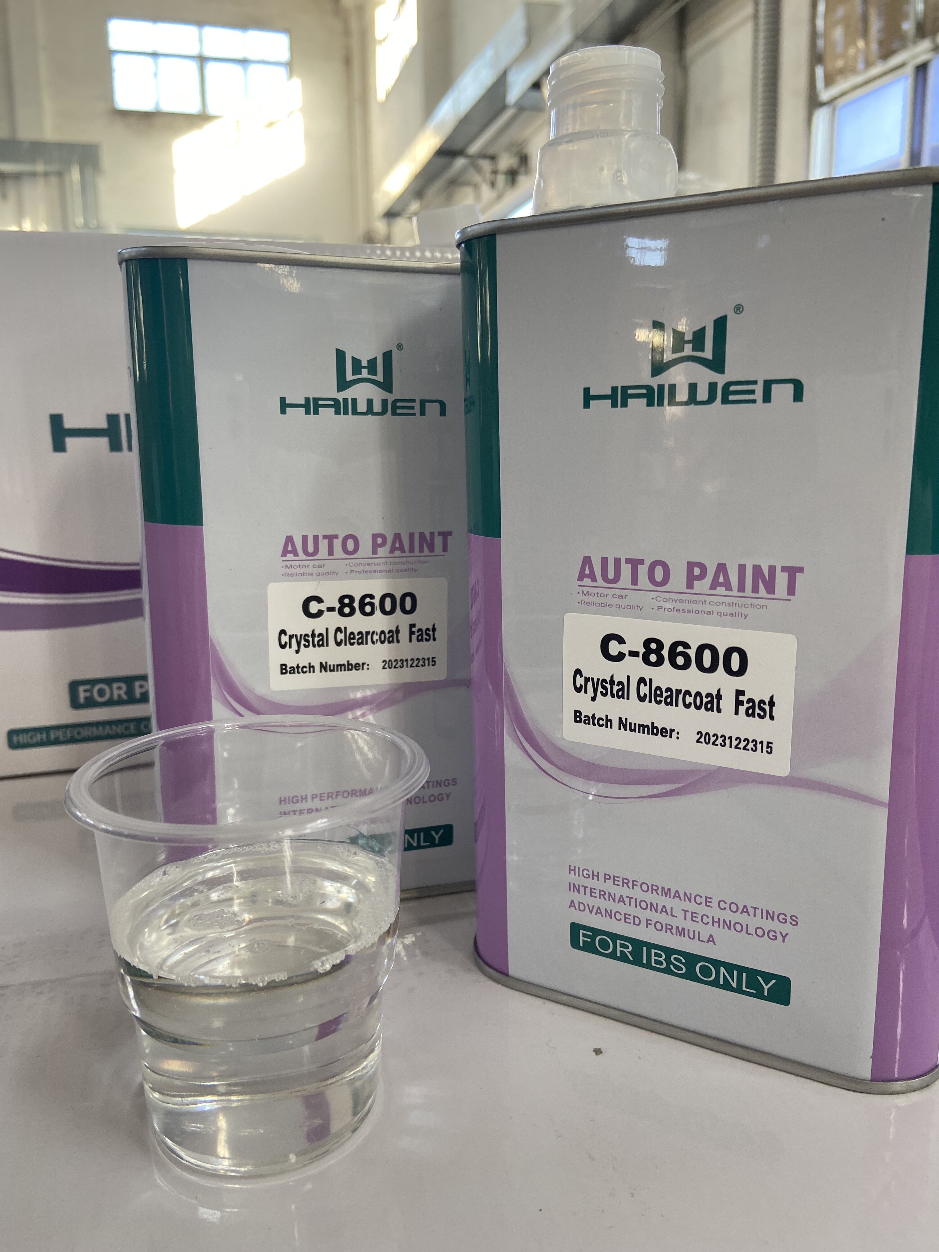 Erinomainen maalin virtaus ja tasoittuminen