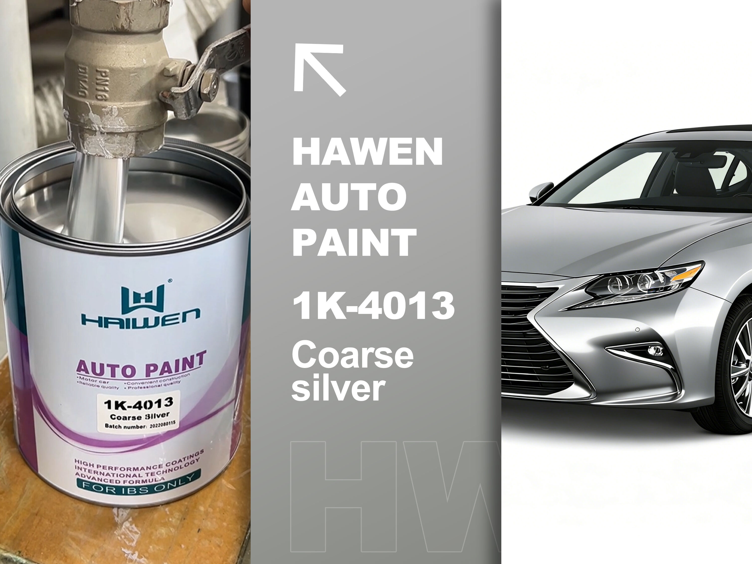 1K-4013 Bạc Thô — Bạn đang tìm sơn ô tô cao cấp? HAIWEN chính là lựa chọn tốt nhất dành cho bạn! 🤝 #HAIWEN #haiwencarpaint