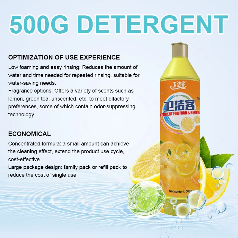 The role of dishwashing detergent in cleaning.