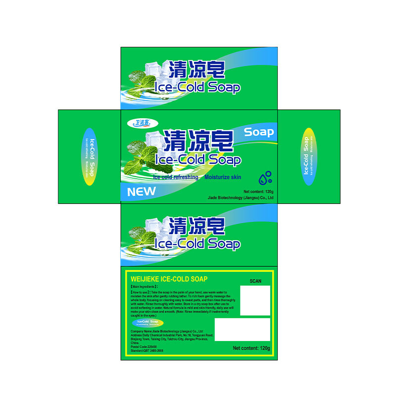 Améliorez votre hygiène avec du savon glacé pour les zones sensibles