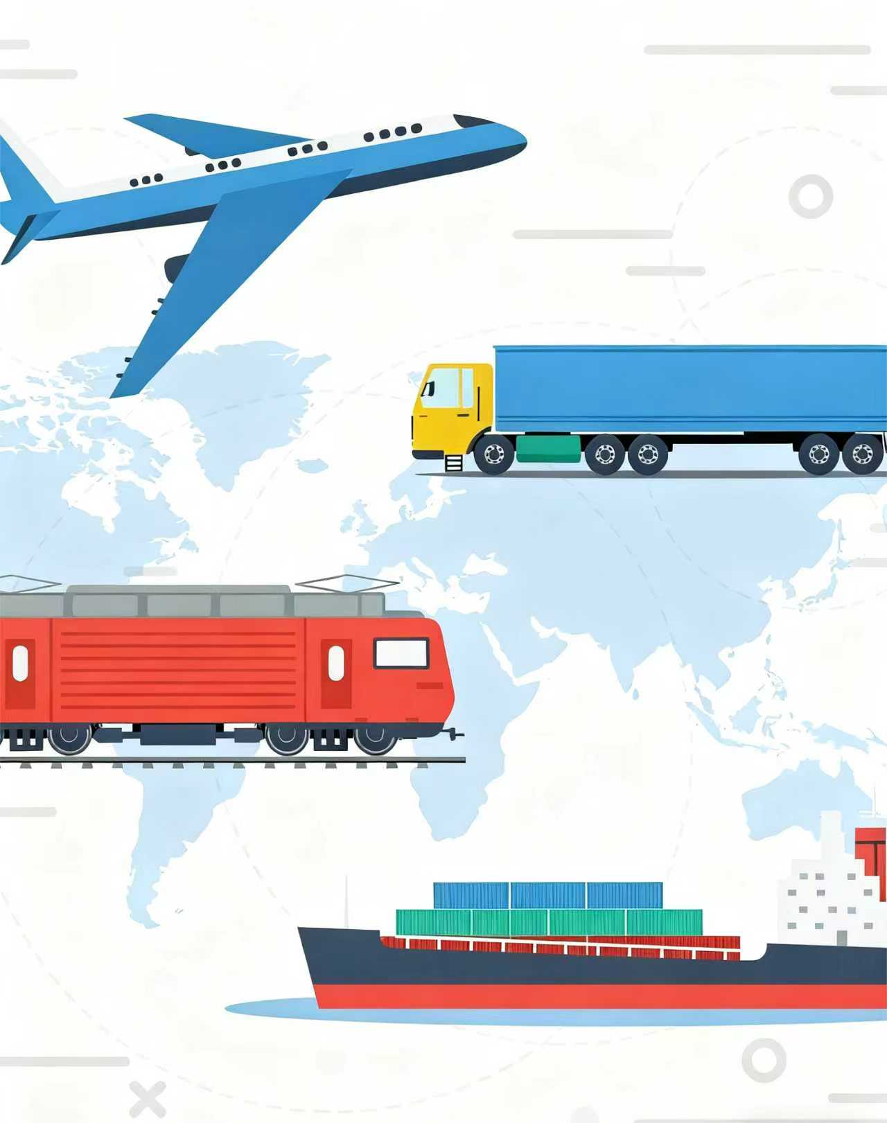 Servicii de linii pentru containere flexibile pe rute globale