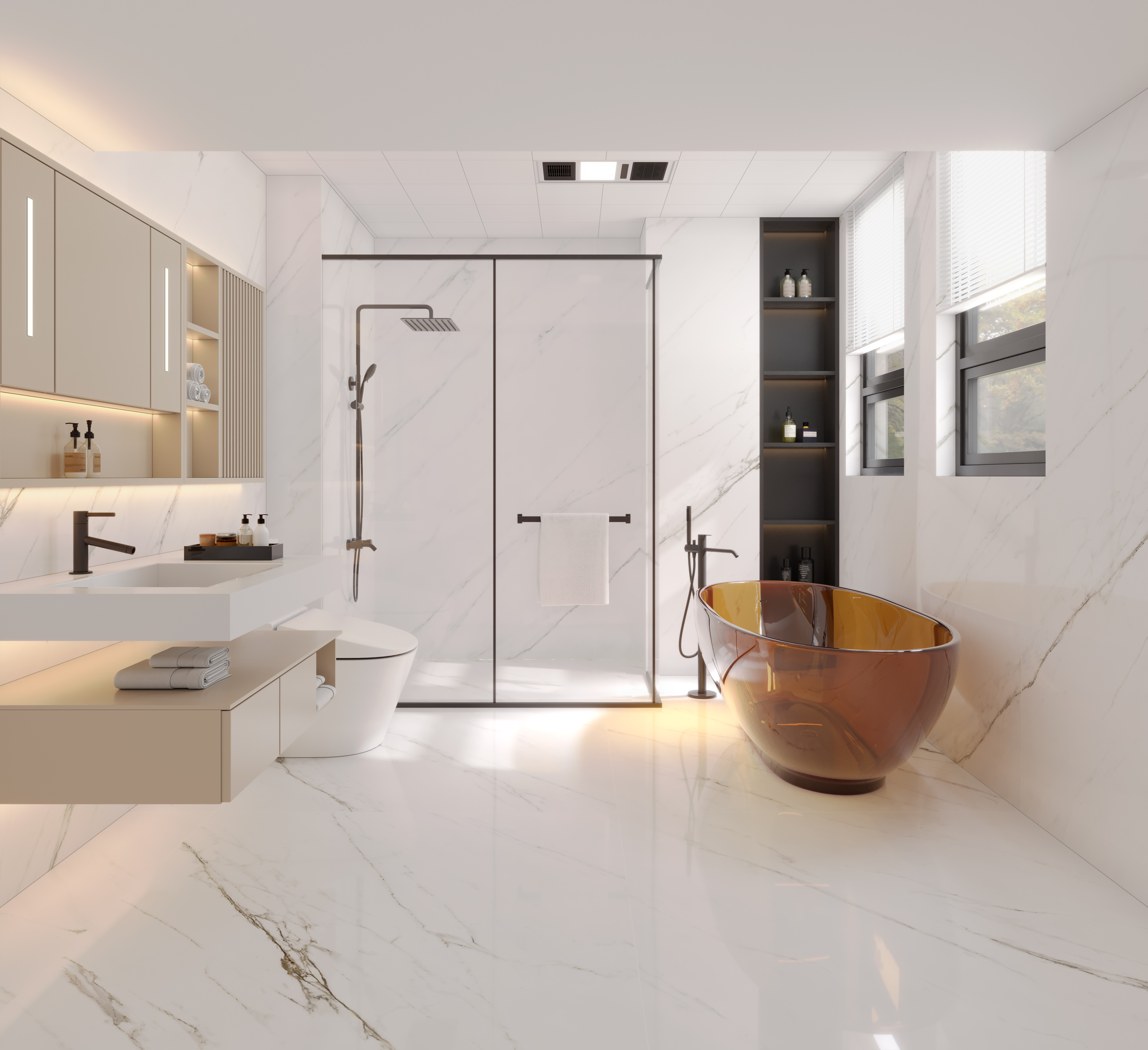 99,9 % antibakteriel effekt: Hvorfor hospitaller og skoler stoler på Xinmingzhu-porcelænsfliser