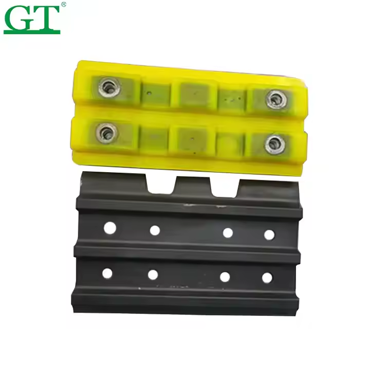 300MM 350MM 400MM 420MM Factory Supply 450 Polyurethane Track Pad Smoke Free Rubber Excavator TPU Track Pads