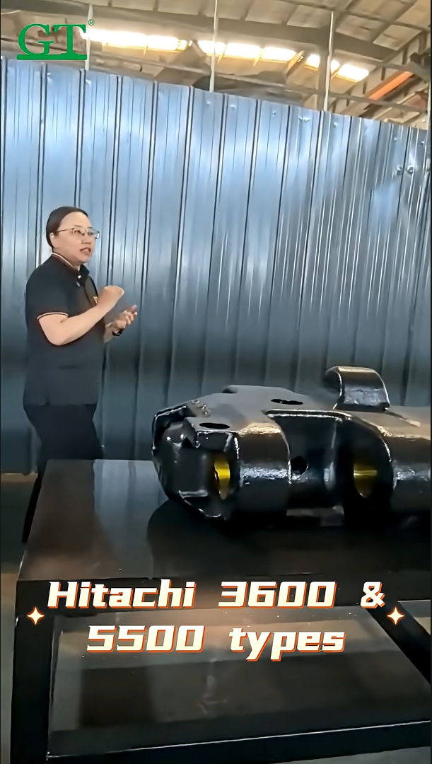 Tough Jobs Call for Tougher Tracks – EX8000/EX5500/EX3600 Track Shoes In Stockc