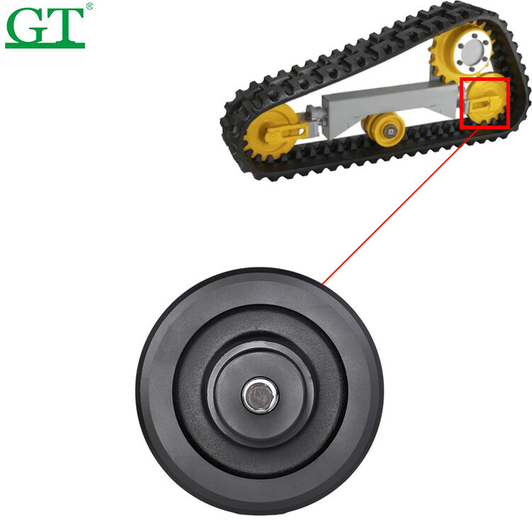 Bobcat T300 Skid Steer Loader Special Front Idler: Original Standard Adaptation, Enhanced Durability Protection