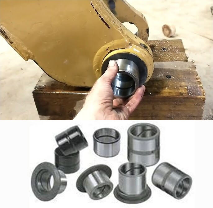 Manguitos para Brazo de Excavadora - Repuesto de Alta Resistencia para CAT, Komatsu y Hitachi