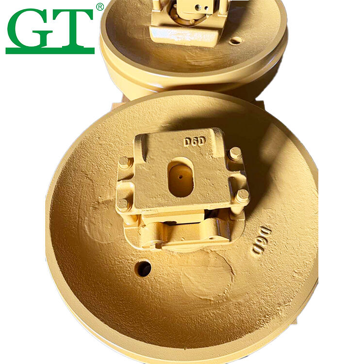 CAT D6D Front Idler Assembly with Reinforced Protection Bracket