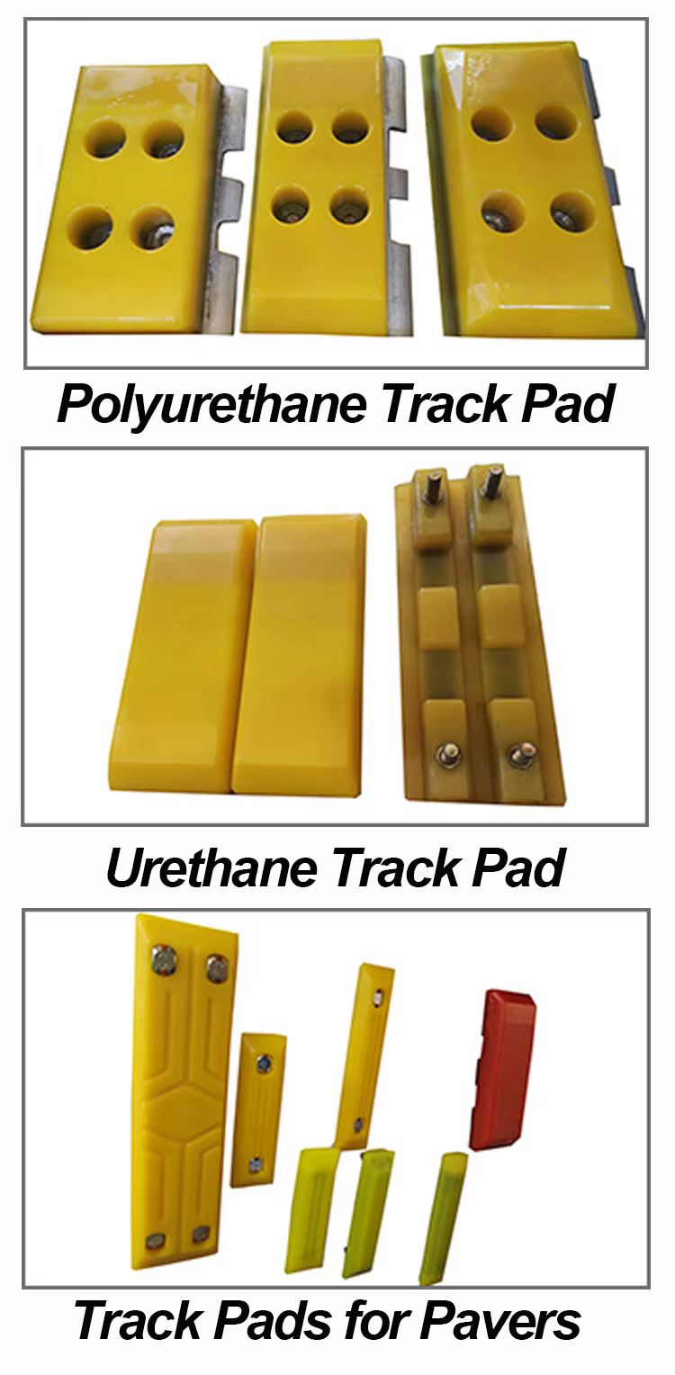 New Polyurethane Track Shoes for Wirtgen Milling Machine manufacture