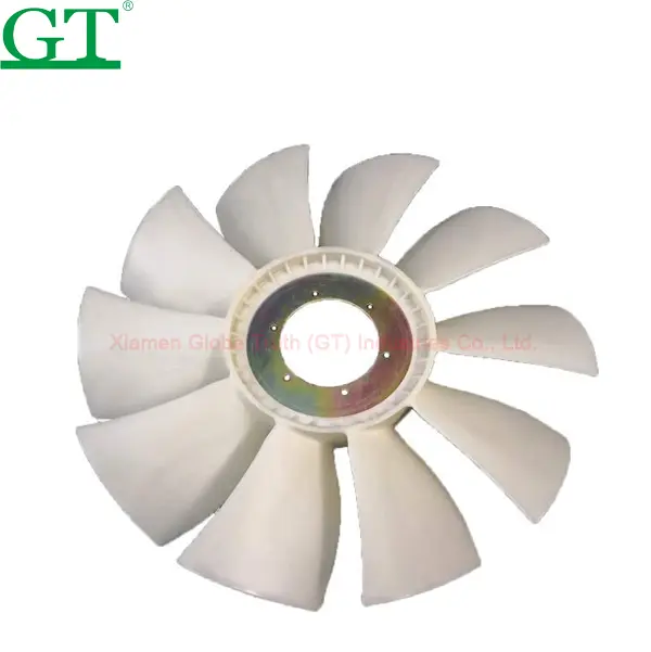 Fan Blade 6 Holes 10 Leaves Cooling Fan for Excavator and Bulldozer