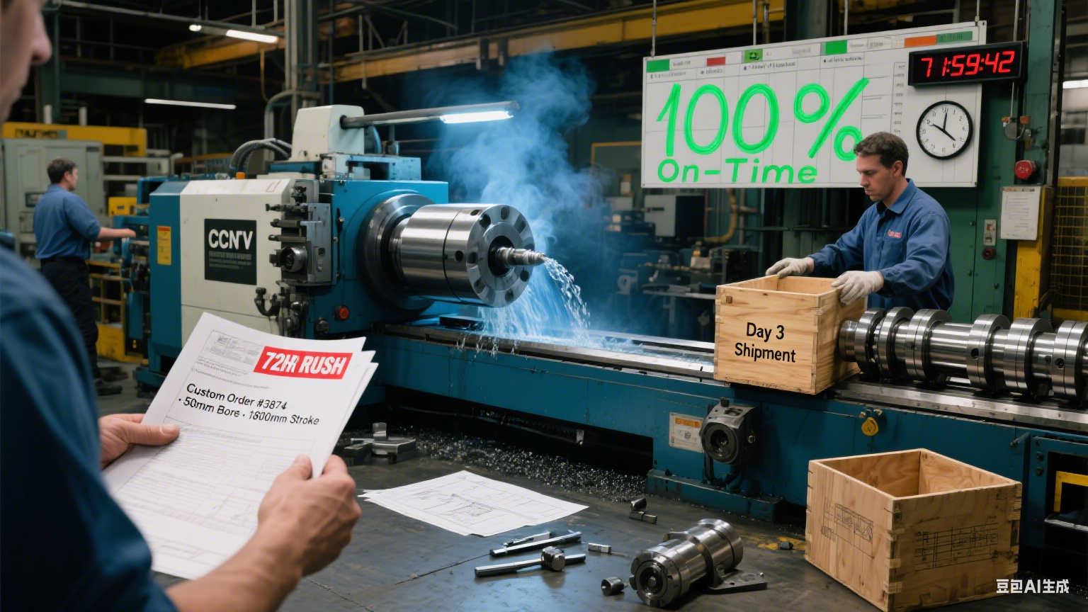 72-Hour Custom Fabrication Turnaround