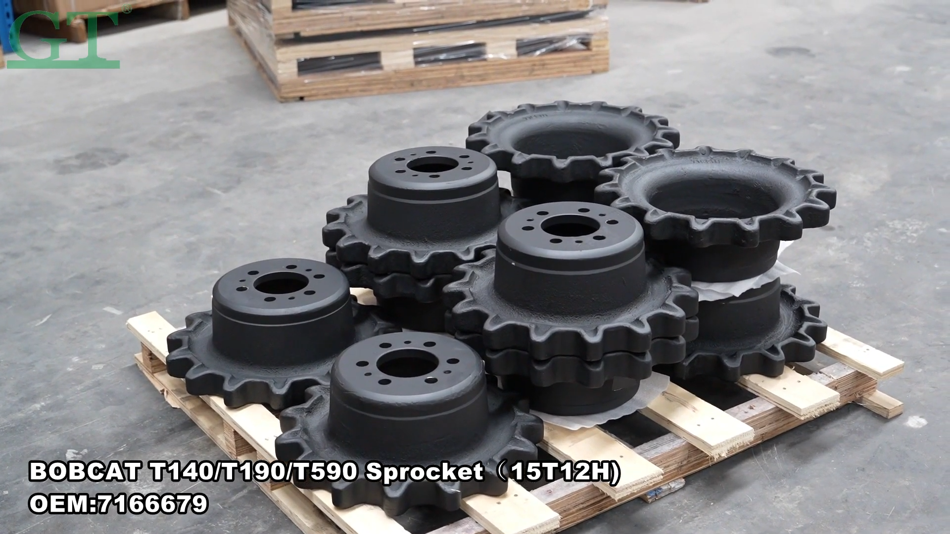 BOBCAT T140/T190/T590 Sprocket（15T12H)