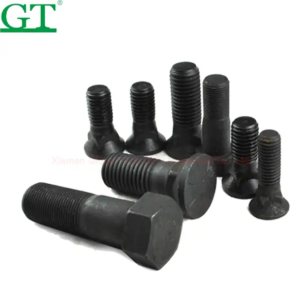 Sell Bulldozers and Excavators Bolts Nuts for Track Shoe Segment Cutting Blade Roller
