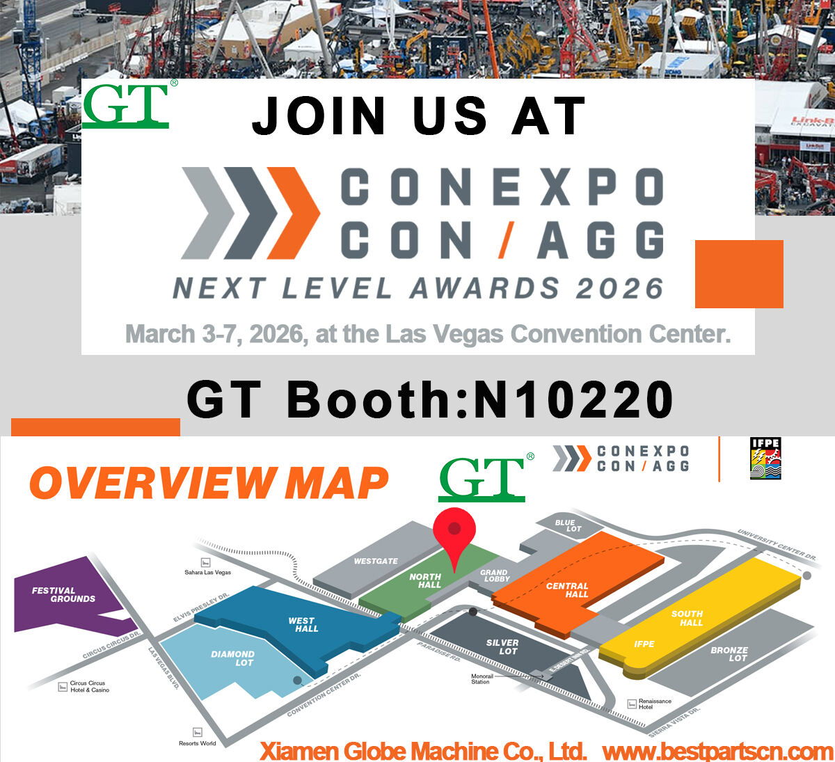 Meet Us at CONEXPO-CON/AGG 2026 in Las Vegas!