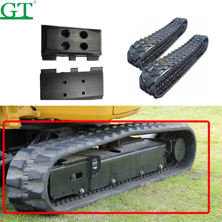 Heavy-Duty Rubber Tracks | Durable Replacement Tracks for Excavators & Equipment​